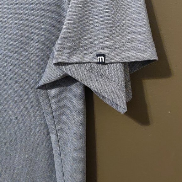 Travis Mathew Grey Golf Polo Men's SIZE XXL - Picture 3 of 6